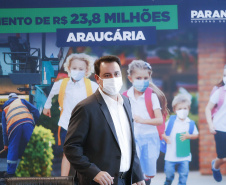 O Governo do Estado vai investir R$ 11,8 milhões na pavimentação de duas importantes ruas de Araucária, na Região Metropolitana de Curitiba