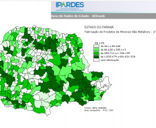 De acordo com o Informe Mineral 05/2021, divulgado pela Divisão de Geologia – Diretoria de Gestão Territorial – do Instituto Água e Terra, os segmentos da indústria mineral participaram com R$ 25,52 bilhões, na economia do Estado