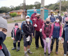 As trilhas do Parque Estadual Pico do Paraná e do Morro do Anhangava, atrativo do Parque Estadual Serra da Baitaca, receberam manutenção através de voluntários, neste final de semana. Ambos estão localizados na Região Metropolitana de Curitiba (RMC). -  Curitiba, 14/05/2021  -  Foto: Fepam