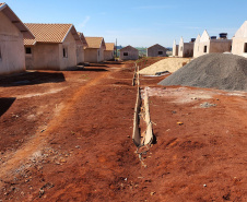 Construção de 41 casas populares em Jardim Alegre chega a 65% de conclusão  -  Curitiba,  25/05/2021  -  Foto: Cohapar