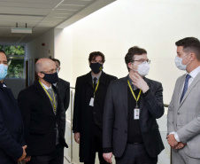 Um Termo de Cooperação Técnica firmado nesta terça-feira (25) entre a Polícia Científica e o Complexo Hospitalar do Trabalhador (CHT) vai permitir o uso compartilhado do laboratório multiusuário de patologia forense do Instituto Médico Legal (IML). Foto: Américo Antonio/SESA