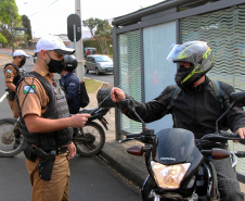 O estudo do Batalhão de Polícia de Trânsito (BPTran) aponta que o primeiro quadrimestre deste ano teve 1.426 acidentes de trânsito em Curitiba e destes, 745 destes envolveram motociclistas, ou seja, os números correspondem a 52,2% de todos os registros no período analisado, segundo o levantamento do BPTran.  -  Curitiba, 28/05/2021  -  foto: SESP/PR