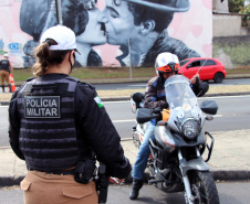 O estudo do Batalhão de Polícia de Trânsito (BPTran) aponta que o primeiro quadrimestre deste ano teve 1.426 acidentes de trânsito em Curitiba e destes, 745 destes envolveram motociclistas, ou seja, os números correspondem a 52,2% de todos os registros no período analisado, segundo o levantamento do BPTran.  -  Curitiba, 28/05/2021  -  foto: SESP/PR