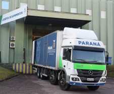 A Secretaria da Saúde do Paraná enviou hoje (29) para as Regionais de Saúde  2.372.000 milhões de seringas descartáveis que serão utilizadas no Programa de Imunizações.  -  Curitiba, 29/05/2021  -  Foto: Américo antonio/SESA