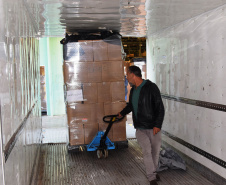 A Secretaria da Saúde do Paraná enviou hoje (29) para as Regionais de Saúde  2.372.000 milhões de seringas descartáveis que serão utilizadas no Programa de Imunizações.  -  Curitiba, 29/05/2021  -  Foto: Américo antonio/SESA