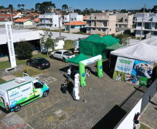 Equipes do Programa Permanente de Castração de Cães e Gatos (CastraPet), da Secretaria de Estado do Desenvolvimento Sustentável e do Turismo (Sedest), concluíram neste sábado (29) a castração de 719 animais em Piraquara. O Município é um dos últimos do ciclo que encerra no final de junho, com atendimento em 45 localidades e 15 mil pets castrados.  -  Piraquara, 29/05/2021  - Foto: Alessandro Vieira/AEN