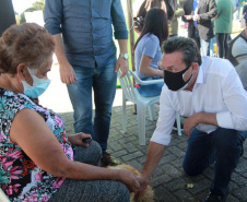 Equipes do Programa Permanente de Castração de Cães e Gatos (CastraPet), da Secretaria de Estado do Desenvolvimento Sustentável e do Turismo (Sedest), concluíram neste sábado (29) a castração de 719 animais em Piraquara. O Município é um dos últimos do ciclo que encerra no final de junho, com atendimento em 45 localidades e 15 mil pets castrados.  -  Piraquara, 29/05/2021  - Foto: Alessandro Vieira/AEN
