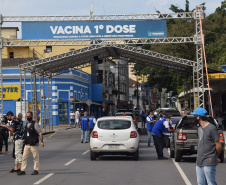 Vacinação no Porto de Paranaguá  -  Paranaguá, 28/05/2021  -  Foto: Américo Antonio/SESA