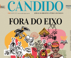 Está no ar o número 118 do jornal Cândido, editado pela Biblioteca Pública do Paraná, que investiga o crescente interesse dos leitores pela literatura de países pouco representados no Brasil.  -  Curitiba, 31/05/2021  -  Foto: BPP