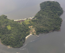 Obras que vão transformar residência oficial da Ilha das Cobras em escola começam neste mês. Foto: Arnaldo Alves/Arquivo AEN