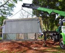 Grupo de construção modular da UEL é vinculado a centro de inovação da USP. Foto:UEL