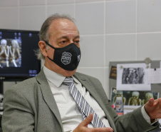Peritos do Paraná usam antropologia forense para desvendar crimes; conheça o trabalho. Dr. Porcídio Vilani, Chefe do núcleo de antropologia forense do IML de Curitiba.
Foto : Gilson Abreu/AEN