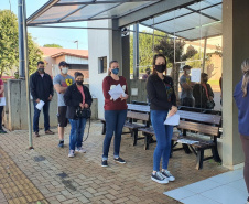 REGIONAL DE SAÚDE DE  CASCAVEL -  O feriado prolongado de Corpus Christi está sendo de vacinação em municípios de muitas Regionais de Saúde do Paraná, dando sequência à imunização contra a Covid-19 nos grupos prioritários
