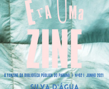 Está no ar mais uma edição do Era Uma Zine, fanzine eletrônico da Biblioteca Pública do Paraná feito especialmente para o público infantil. O número 62 traz a narrativa "Silva D'Água", de Everton Leite, e uma receita de tinta natural feita a partir de café.  - Foto/Arte: BPP
