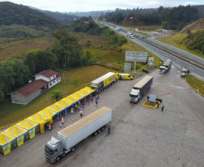 Paraná vai destinar primeiro lote da Janssen para vacinar trabalhadores do transporte. Foto: José Fernando Ogura/AEN