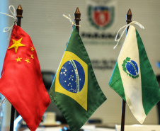 Integrantes do Grupo de Trabalho do Plano Estadual Ferroviário detalharam nesta sexta-feira (11) o projeto de execução da Nova Ferroeste a representantes do Consulado da China em São Paulo. Participaram do encontro virtual a cônsul no estado, Chen Peijie, e o conselheiro comercial He Jim.  -  Curitiba, 11/06/2021  -  Foto: José Fernando Ogura/AEN