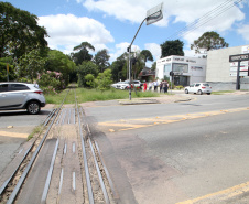 Detran-PR e Rumo lançam vídeos para orientar motoristas sobre os cuidados com a ferrovia Foto:Ari Dias/AEN.