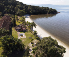 Ilha das Cobras começa a mudar de cara para receber a Escola do Mar
. Foto: José Fernando Ogura/AEN