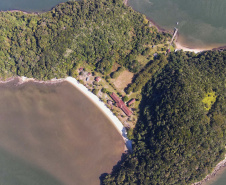 Ilha das Cobras começa a mudar de cara para receber a Escola do Mar
. Foto: José Fernando Ogura/AEN