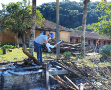 Ilha das Cobras começa a mudar de cara para receber a Escola do Mar
. Foto: José Fernando Ogura/AEN