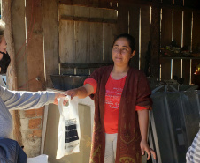 Durante esta semana, por  mais uma vez, a Portos do Paraná está presente nas comunidades isoladas que estão nas áreas de abrangência dos portos de Paranaguá e Antonina. Foto: Claudio Neves/Portos do Paraná
