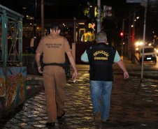 AIFU apreende nove máquinas caça-níquel durante fiscalização em Curitiba.. Foto:Soldado Amanda Morais