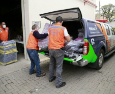 Campanha Aquece Paraná. Foto: Valdelino Pontes