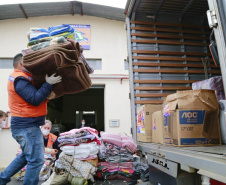 Campanha Aquece Paraná. Foto: Valdelino Pontes