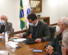 Guarapuava é a sede de um novo ecossistema de inovação voltado à pesquisa genética e à inteligência artificial aplicadas à saúde. Batizado de Vale do Genoma, o projeto foi lançado oficialmente pelo governador Carlos Massa Ratinho Junior nesta segunda-feira (21) em evento online com parceiros da iniciativa.Foto:Jonathan Campos/AEN