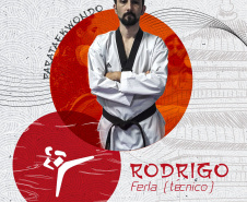 RODRIGO FERLA (TÉCNICO) - Rumo a Tóquio: divulgados os primeiros nomes da Categoria Olimpo do Geração Olímpica - Rodrigo Ferla Martins ? técnico da seleção de parataekwondo  -  Curitiba, 22/06/2021  -  Foto: Thiago Chas/Paraná Esporte