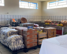 O Governo do Estado e a Prefeitura de Borrazópolis, na região do Vale do Ivaí, entregaram à população nesta semana as instalações reformadas da cozinha e da padaria comunitárias. Ambas tiveram os equipamentos renovados, acrescidos de outros itens que possibilitarão maior diversidade de alimentos e ampliação da listagem de cursos oferecidos no local.  -  Foto:  Divulgação SEAB