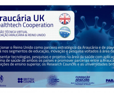 O Governo do Estado do Paraná, por meio da Fundação Araucária (FA), com o apoio da Superintendência Geral da Ciência, Tecnologia e Ensino Superior (Seti) e a Embaixada Britânica realizou, nesta segunda-feira (28), a solenidade de abertura da Missão Técnica Virtual Araucária e UK: Healthtech Cooperation.  -  Curitiba, 28/06/2021  -  Foto: Fundação Araucária