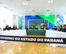 Reunião om a COMEC e SEDU sobre ligação metropolitana São José dos Pinhais/Mandirituba  -  Curitiba, 29/06/2021  -  Foto: José Fernando Ogura/AEN