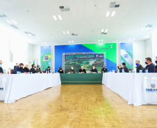 Reunião om a COMEC e SEDU sobre ligação metropolitana São José dos Pinhais/Mandirituba  -  Curitiba, 29/06/2021  -  Foto: José Fernando Ogura/AEN