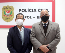 O Secretário da Segurança Pública do Paraná, Romulo Marinho Soares, juntamente com uma comitiva composta por representantes das forças de segurança do estado, esteve, nesta terça-feira (29/06), em São Paulo, para visitar as instalações das instituições de segurança pública do Estado  -  São Paulo, 29/06/2021  -  Foto: SESP-PR
