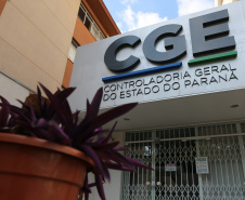 Sede da Controladoria Geral do Estado  (CGE) em Curitiba. Foto: Geraldo Bubniak/AEN