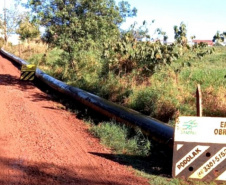 Sanepar troca tubulações antigas de água por estruturas mais modernas em Toledo  -  Foto: Sanepar