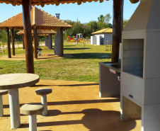 JUSSARA  -  O projeto Parques Urbanos do Paraná é o maior do Brasil, afirmou o secretário estadual do Desenvolvimento Sustentável e do Turismo, Márcio Nunes. Ele esteve nesta semana na região Noroeste para acompanhar as obras de quatro Parques Urbanos. São áreas de fundo de vale que serão recuperadas e reaproveitadas como espaços de lazer e turismo aos moradores, aliado à preservação ambiental.   -  02/07/2021  -  Foto: Divulgação SEDEST