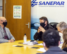 Sanepar e Invest Paraná vão estimular o desenvolvimento de agricultores da Bacia do Rio Miringuava
Foto: Sanepar