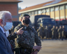 “O Paraná tem o melhor projeto para o Exército”, diz governador sobre Escola de Sargentos

Foto: Gilson Abreu/AEN