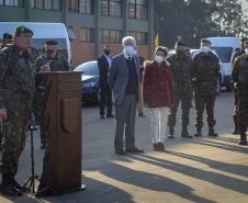 “O Paraná tem o melhor projeto para o Exército”, diz governador sobre Escola de Sargentos

Foto: Gilson Abreu/AEN