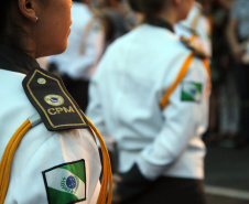 O Colégio da Polícia Militar de Curitiba (CPM) abriu as inscrições do processo classificatório para preencher 120 vagas para o 6º ano do Ensino Fundamental e 70 vagas para o 1º ano do Ensino Médio.  -  Curitiba, 09/07/2021  -  Foto: Soldado Guilherme Batalha