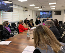 A Secretaria da Saúde do Paraná iniciou hoje (09) o trabalho de investigação ampliada de casos da variante Delta com a participação de uma equipe do Programa de Treinamento em Epidemiologia Aplicada aos Serviços do Sistema Único de Saúde (EpiSUS), do Ministério da Saúde  -  Curitiba, 09/07/2021   -  Foto: Nalu Lourençon/SESA
