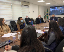 A Secretaria da Saúde do Paraná iniciou hoje (09) o trabalho de investigação ampliada de casos da variante Delta com a participação de uma equipe do Programa de Treinamento em Epidemiologia Aplicada aos Serviços do Sistema Único de Saúde (EpiSUS), do Ministério da Saúde  -  Curitiba, 09/07/2021   -  Foto: Nalu Lourençon/SESA