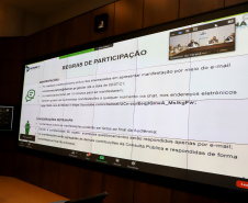 DETRAN - Audiência pública sobre a concessão dos pátios veiculares  -  Curitiba, 12/07/2021  -  Foto: Ari Dias/AEN