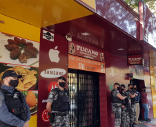 Polícia Militar e Ministério Público deflagram Operação Força e Honra para cumprir 69 mandados judiciais no Noroeste e Oeste do PR  -  Curitiba, 15/07/2021  -  Foto: Soldado Ismael Ponchio