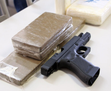 Polícia Militar e Ministério Público deflagram Operação Força e Honra para cumprir 69 mandados judiciais no Noroeste e Oeste do PR  -  Curitiba, 15/07/2021  -  Foto: Soldado Ismael Ponchio