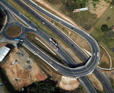 Novo viaduto melhora mobilidade na BR-277 e traz mais segurança a moradores de Campo Largo  -  Curitiba, 13/07/2021  -  Foto: José Fernando Ogura/AEN