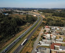 Novo viaduto melhora mobilidade na BR-277 e traz mais segurança a moradores de Campo Largo  -  Curitiba, 13/07/2021  -  Foto: José Fernando Ogura/AEN