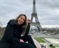 Luana Manchenho, formanda em Engenharia Civil, ficou 1 ano na França